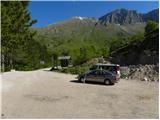 Planina Kuhinja - Italian military chapel on Planica